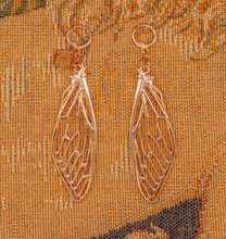 GOLD CICADA WING Earrings
