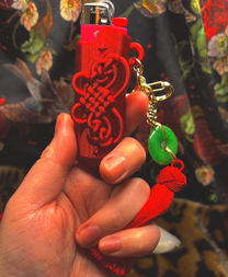 BUTTERFLY Lighter Case KEYCHAIN
