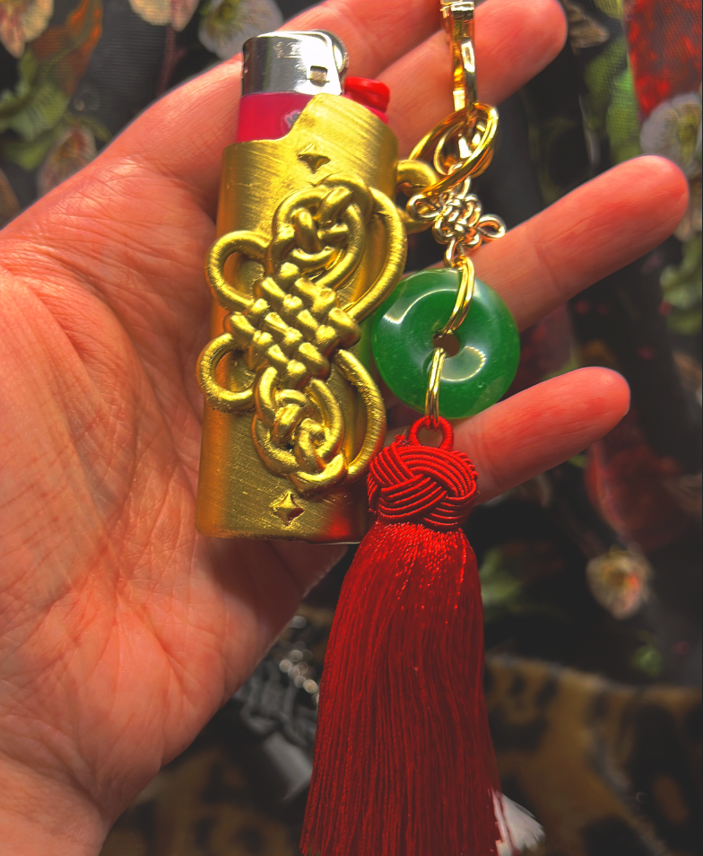 BUTTERFLY Lighter Case KEYCHAIN