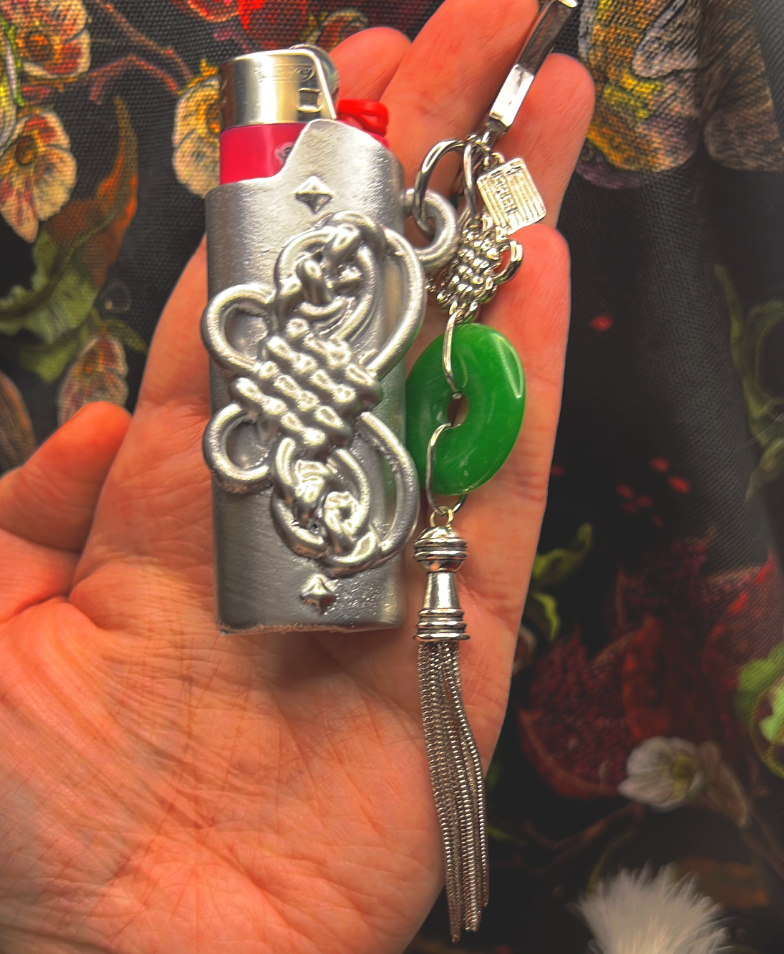 BUTTERFLY Lighter Case KEYCHAIN
