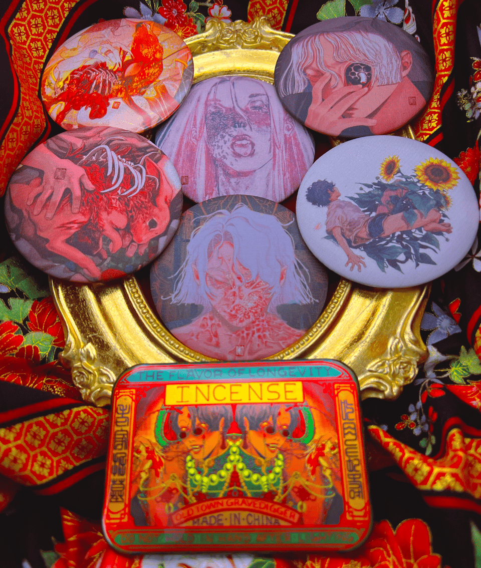 ASSORTED 3" BUTTONS