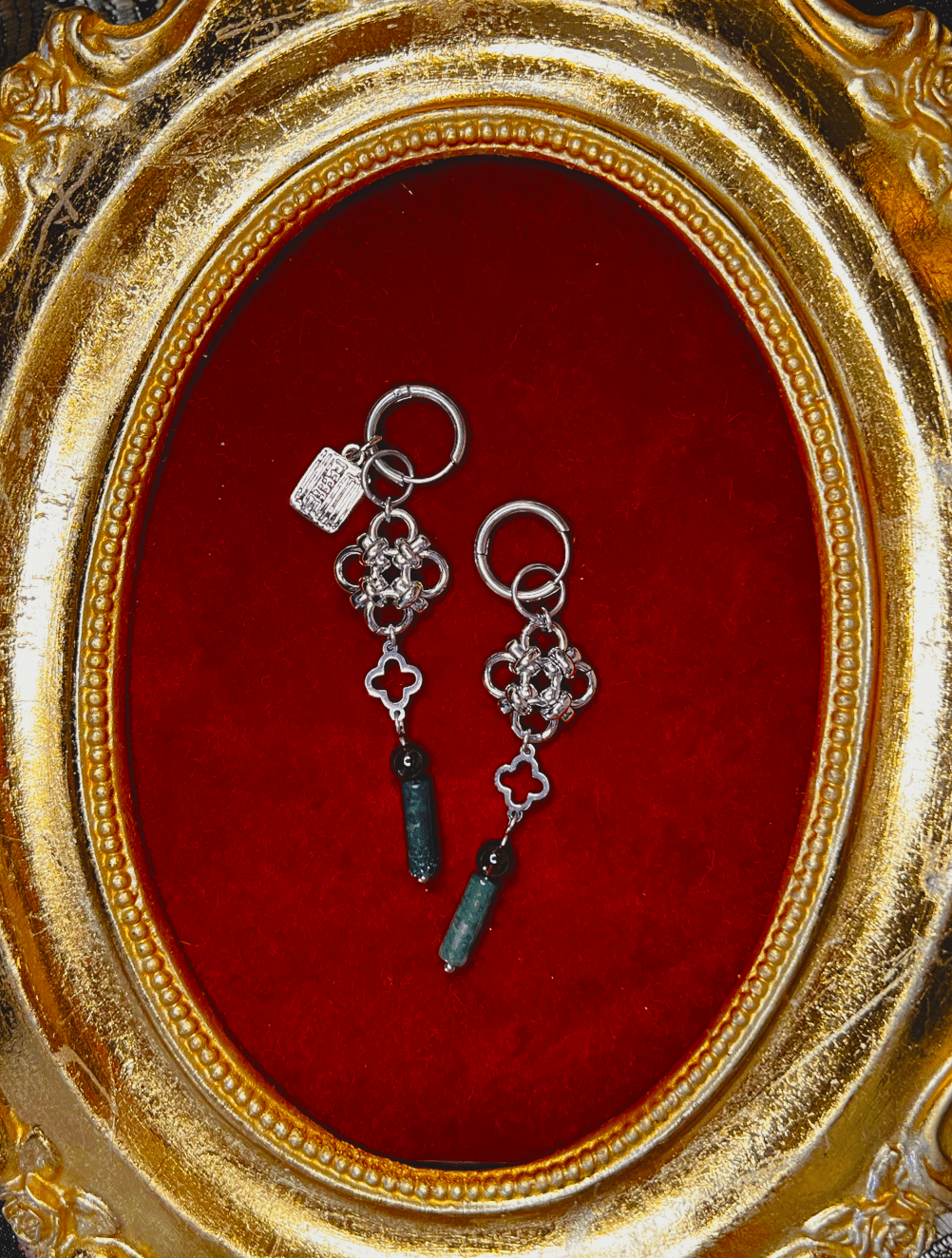 SILVER MAGICIAN Earrings (Pair)