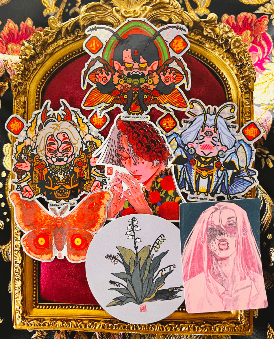 ASSORTED 3" STICKERS